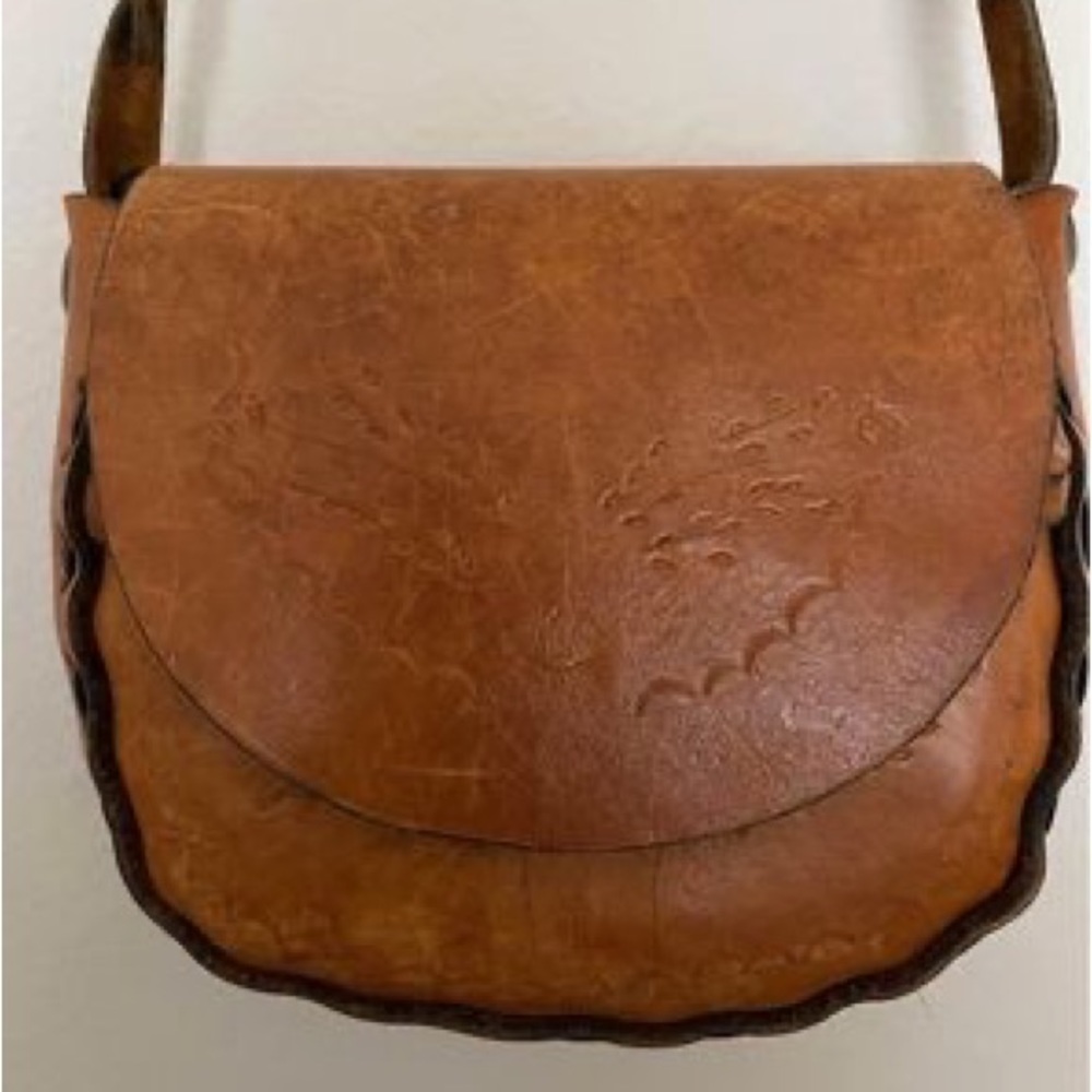 Tooled Leather Purse
